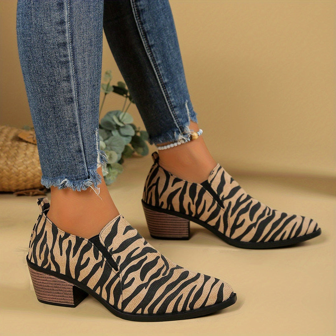 Noelle Low Heel Boots – Effortless Style, Everyday Comfort