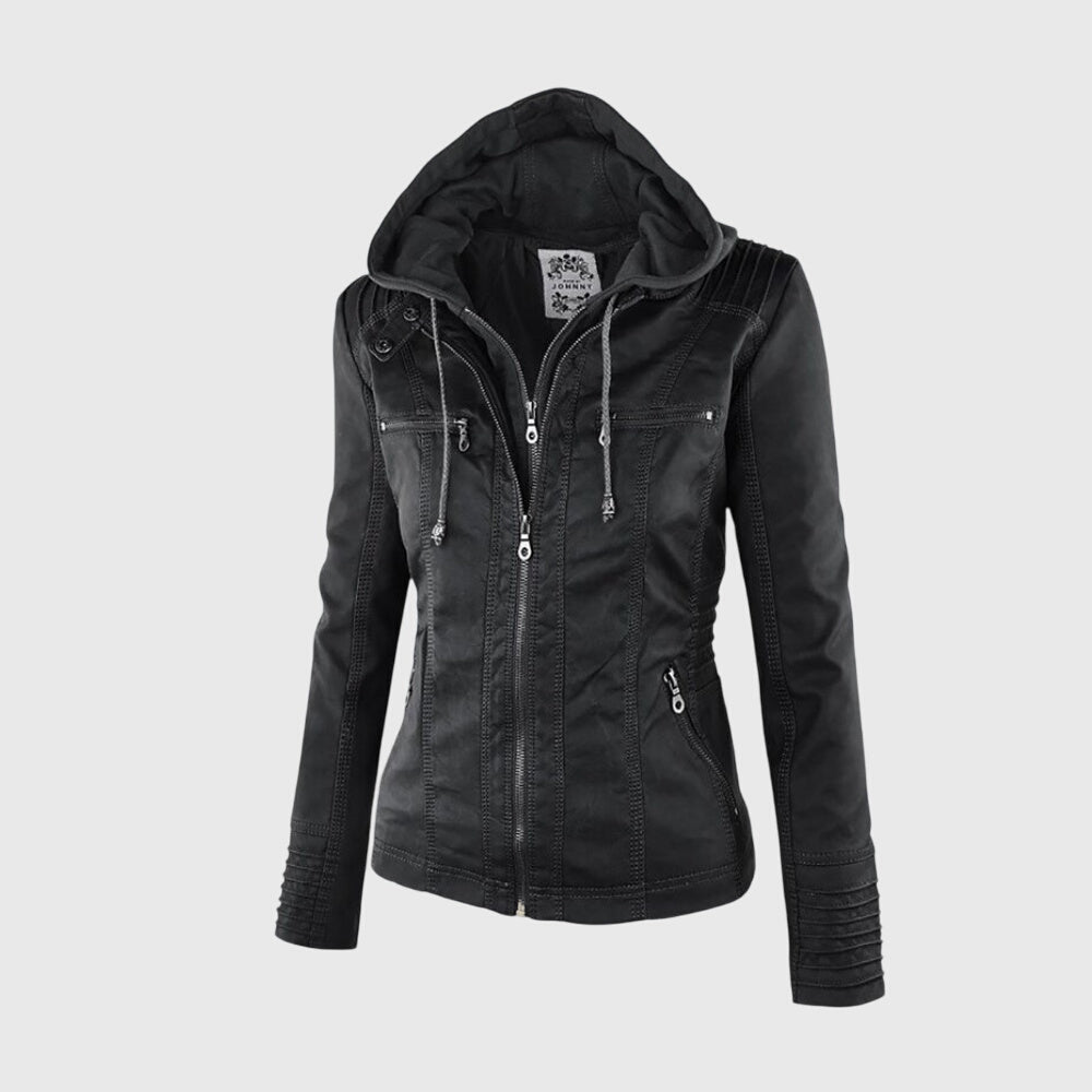KAROLINE | The Stylish and Unique Leather Jacket