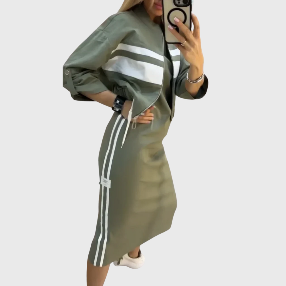 Elegant Casual Two-Piece Set