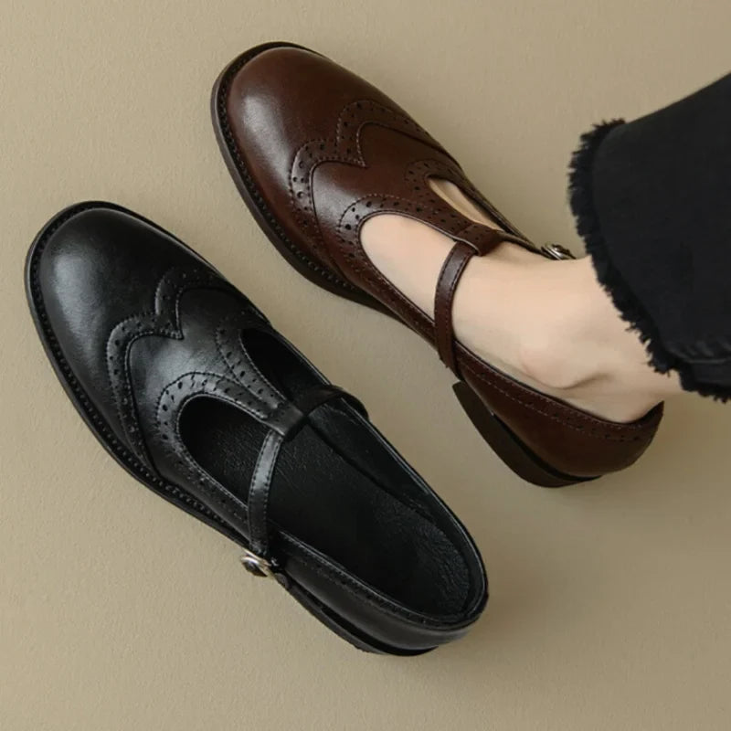 Sarah&Kate™| Elegant T-Strap Mary Janes