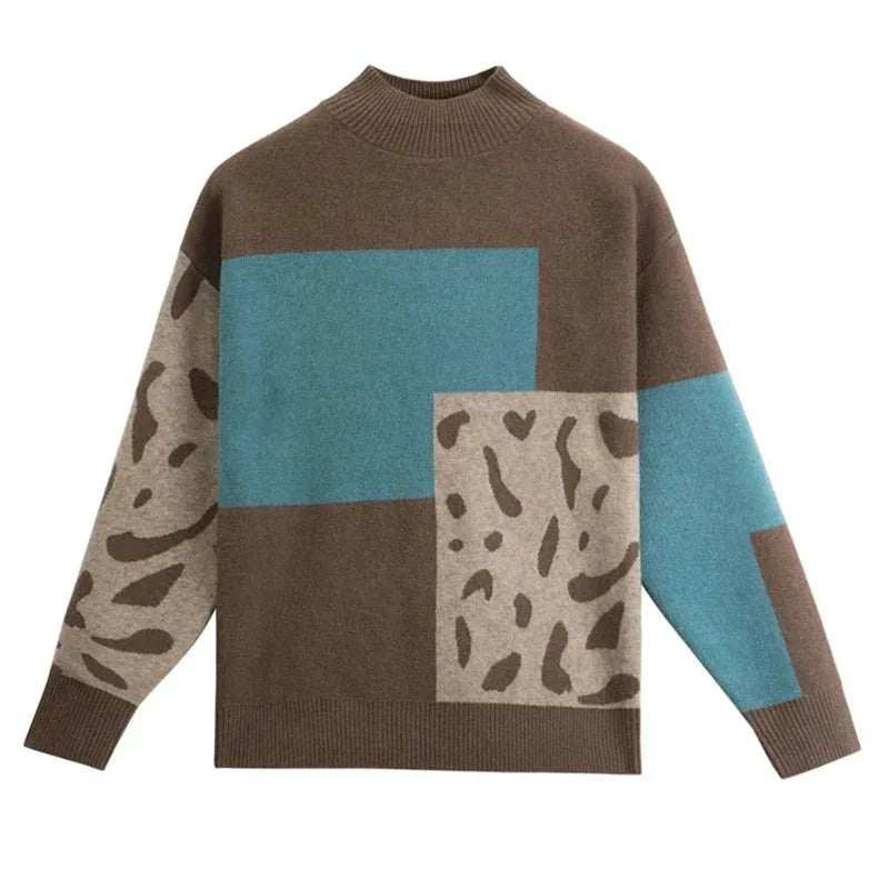 Hayden Teresina H. | Comfortable High Collar Sweater