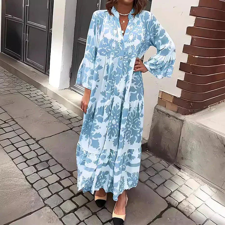 Avielle - Fashionable Printed Boho Maxi Dress
