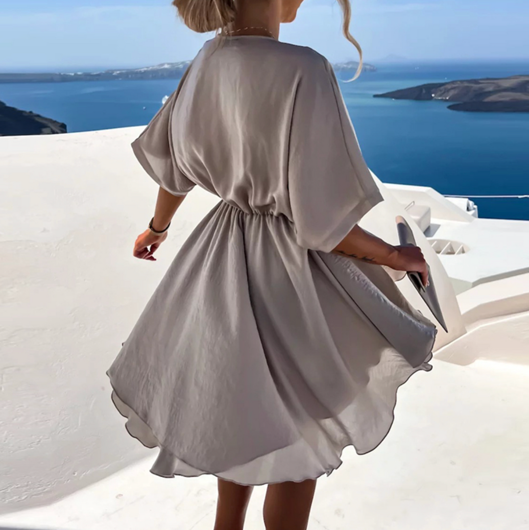 Lennon - Chic Summer High Waist Mini Dress