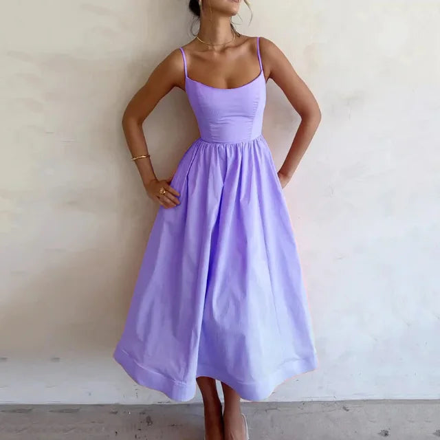 Delaney - Flattering Waist-Fitted Flare Dress