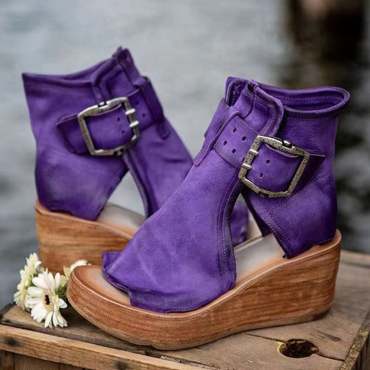 ELANA – STYLISH ORTHOPEDIC BOHO WEDGE SANDALS