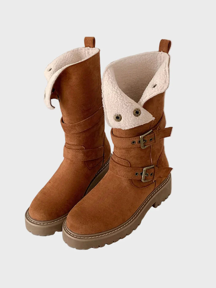 Harlow | Winter Fur High Boots