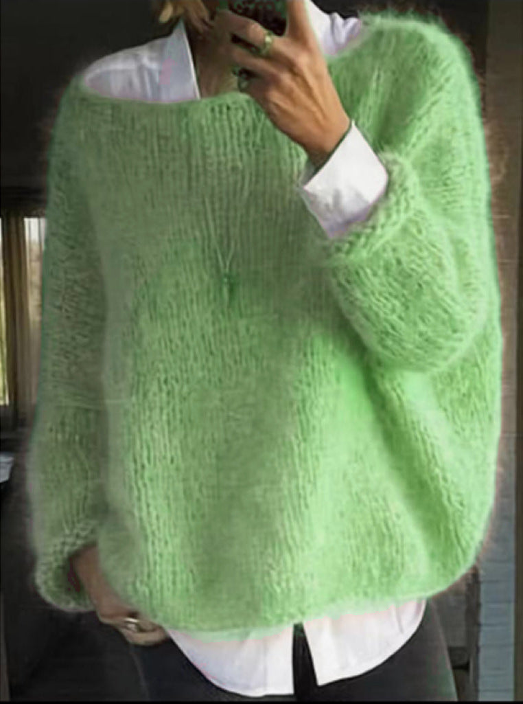 Kerry | Fluffy Knit Sweater