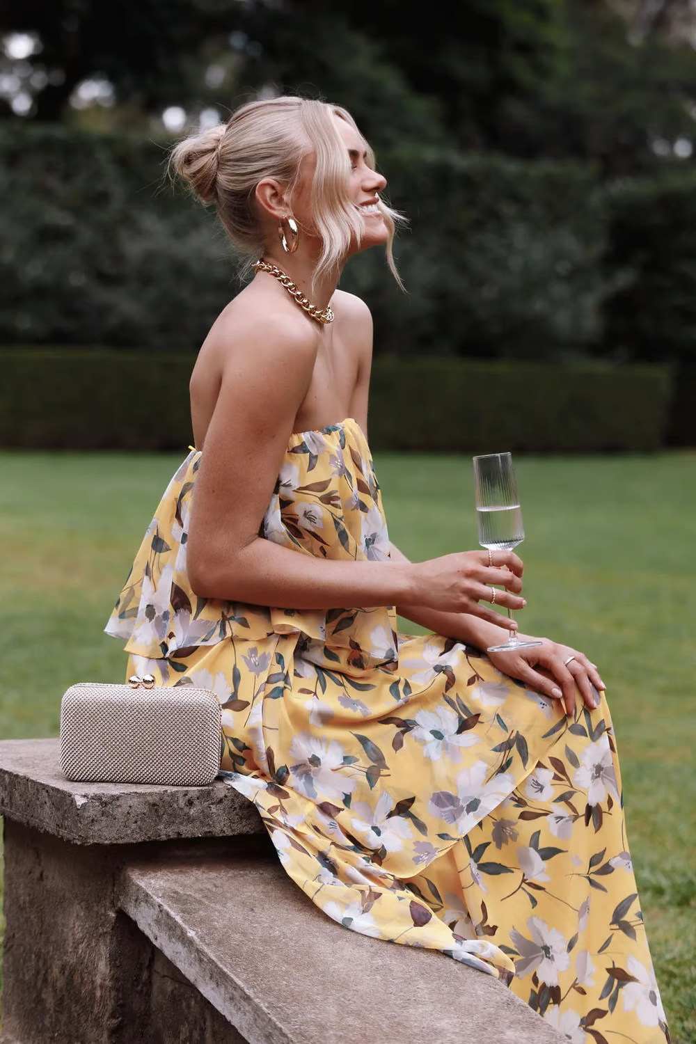 Imara - Effortless Summer Vibes Strapless Dress